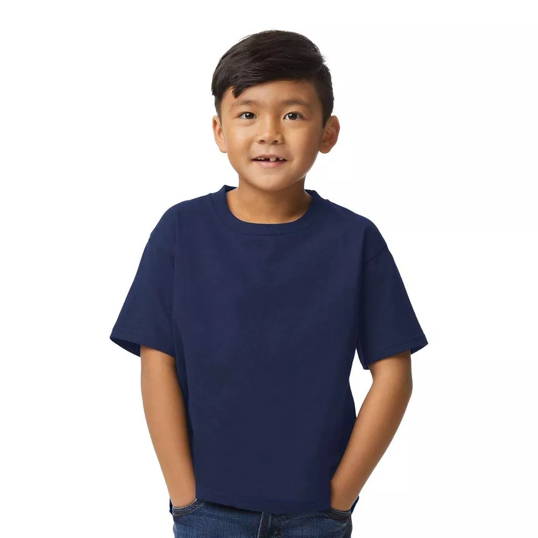 Gildan - TShirt Weiche Haptik, L, Marine