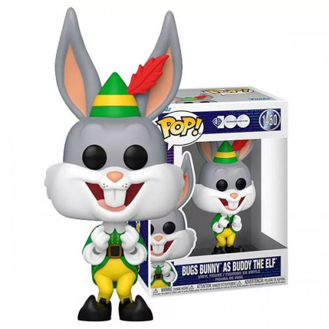 Funko -  POP! WB100: Bugs Bunny as Buddy the Elf (1450)