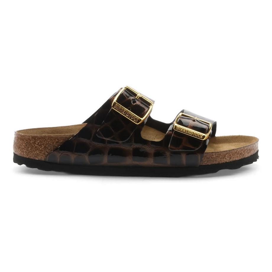 BIRKENSTOCK Sandales Arizona avec tige en cuir verni  
