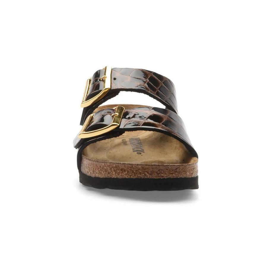 BIRKENSTOCK Sandales Arizona avec tige en cuir verni  