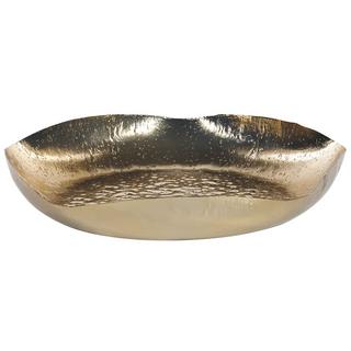 Beliani Dekotablett 3er Set aus Eisen Glamourös UJUNG  