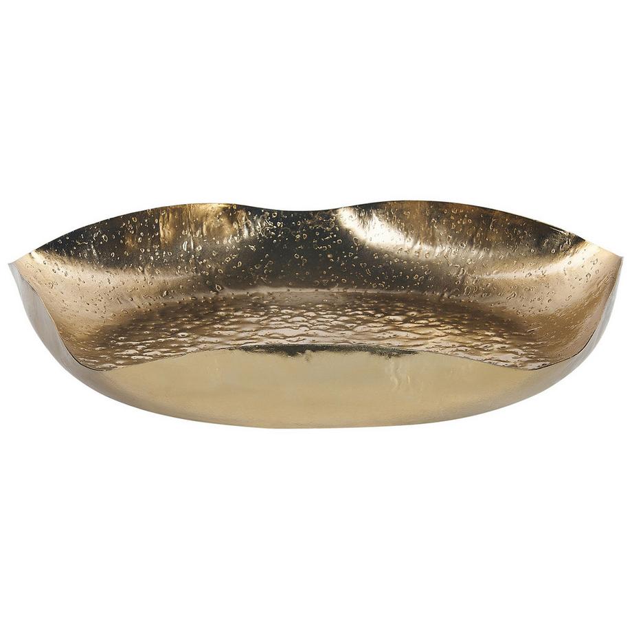 Beliani Lot de 3 boîtes à bibelots en Métal Glamour UJUNG  