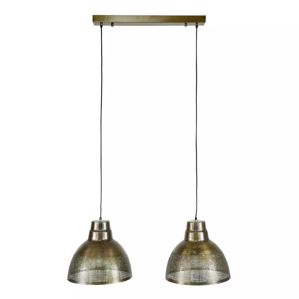 mutoni - Hängelampe Screen 2L, One Size, Gold