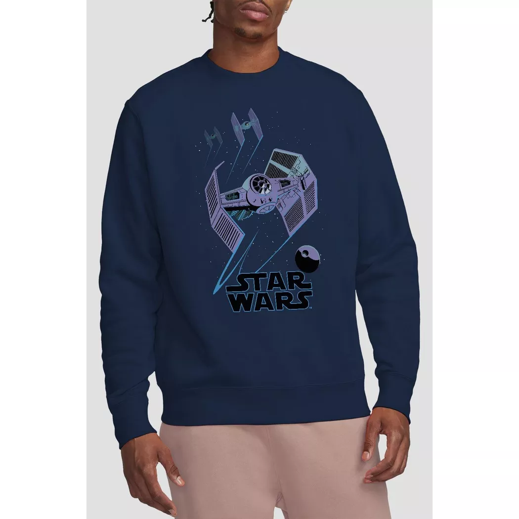 STAR WARS - Death Star Defenders Sweatshirt, für Herren, Marine, Größe XL
