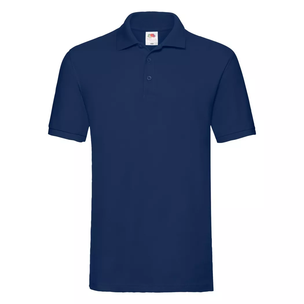 Fruit of the Loom - Premium Poloshirt, für Herren, Marine, Größe M
