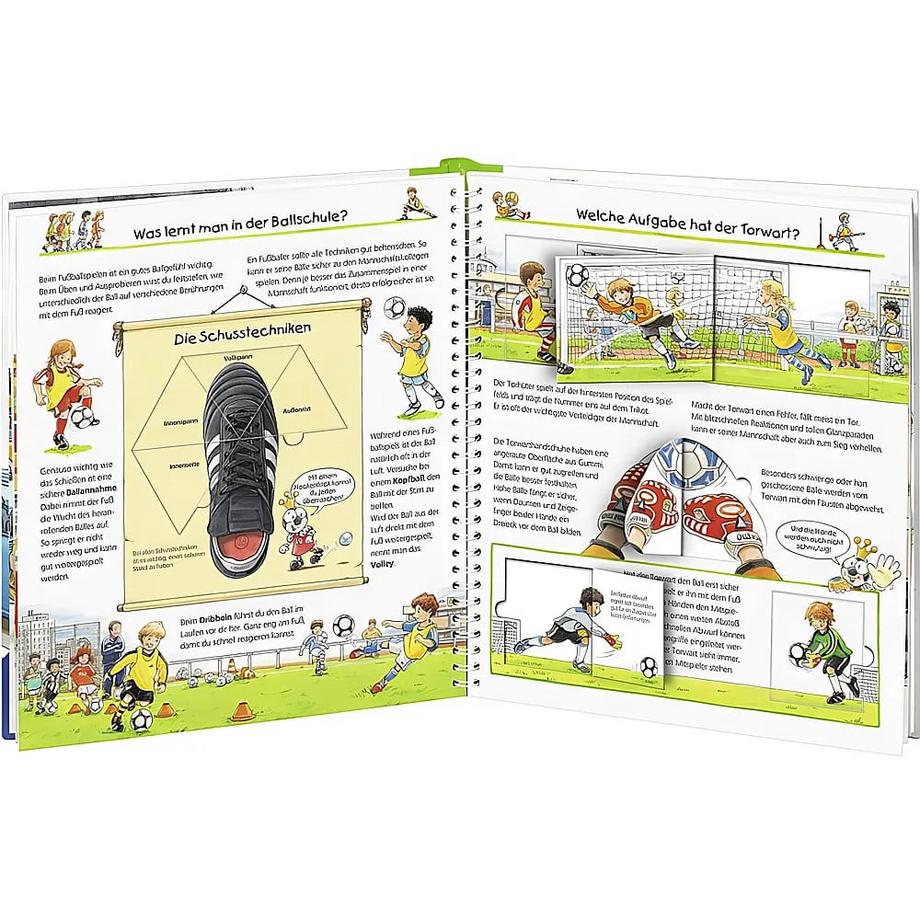 Wieso? Weshalb? Warum?, Band 35: Rund um den Fußball Nieländer, Peter; Nieländer, Peter (Illustrationen) Gebundene Ausgabe 