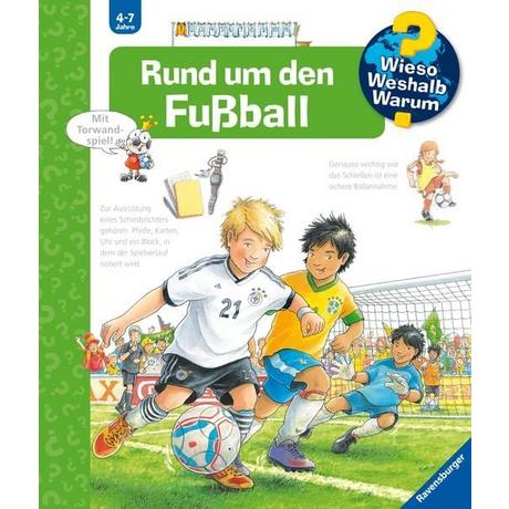 Wieso? Weshalb? Warum?, Band 35: Rund um den Fußball Nieländer, Peter; Nieländer, Peter (Illustrationen) Couverture rigide 