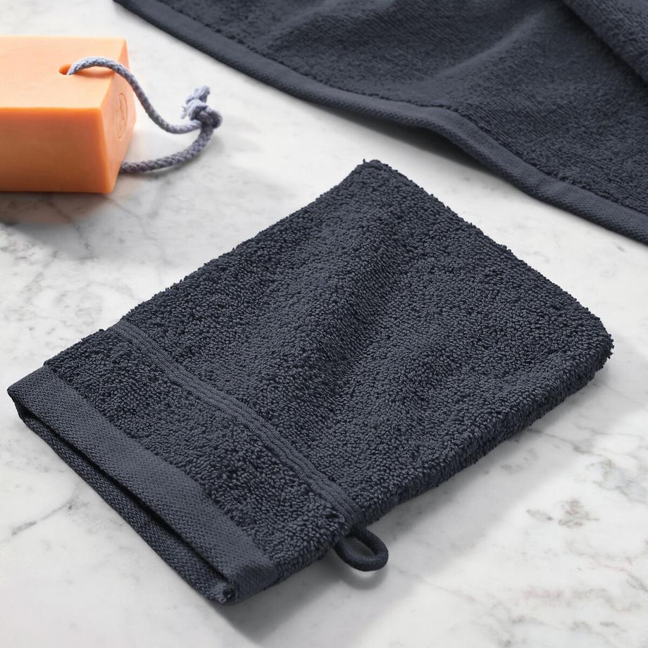 La Redoute Intérieurs Lot 4 gants de toilette éponge bouclette  