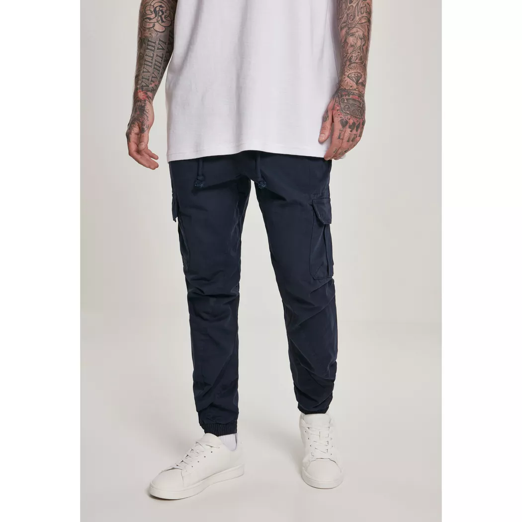 URBAN CLASSICS - hose urban classic cargo jogging, für Herren, Marine, Größe M