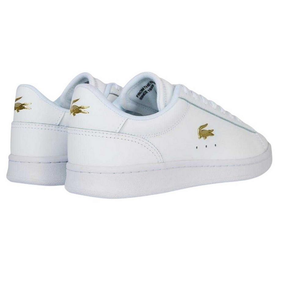 LACOSTE Carnaby Leder Sneaker Flach  