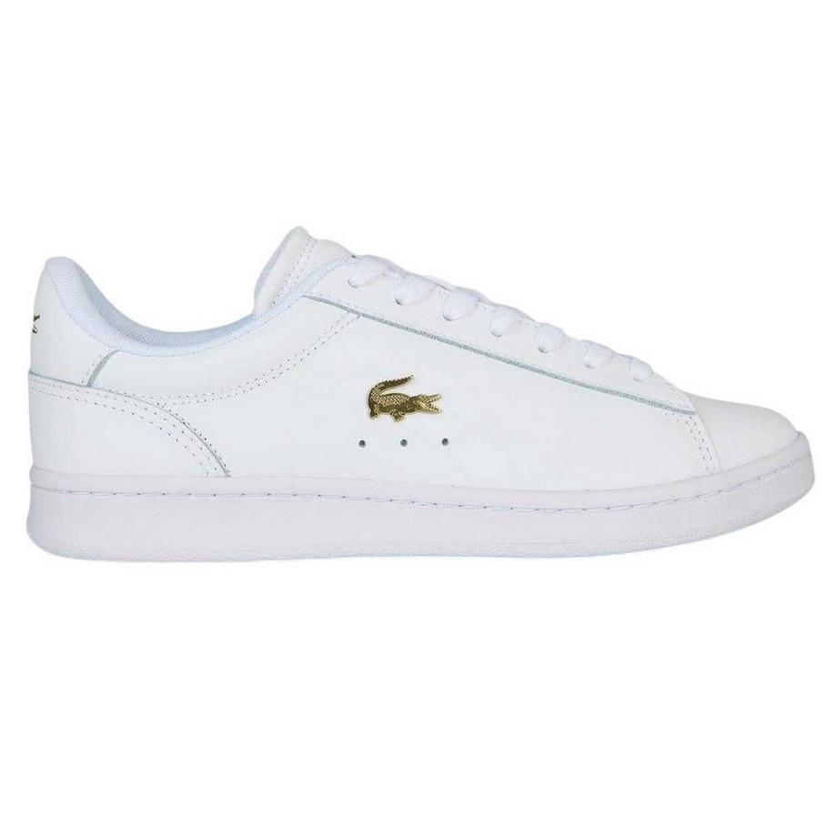 LACOSTE Carnaby Leder Sneaker Flach  