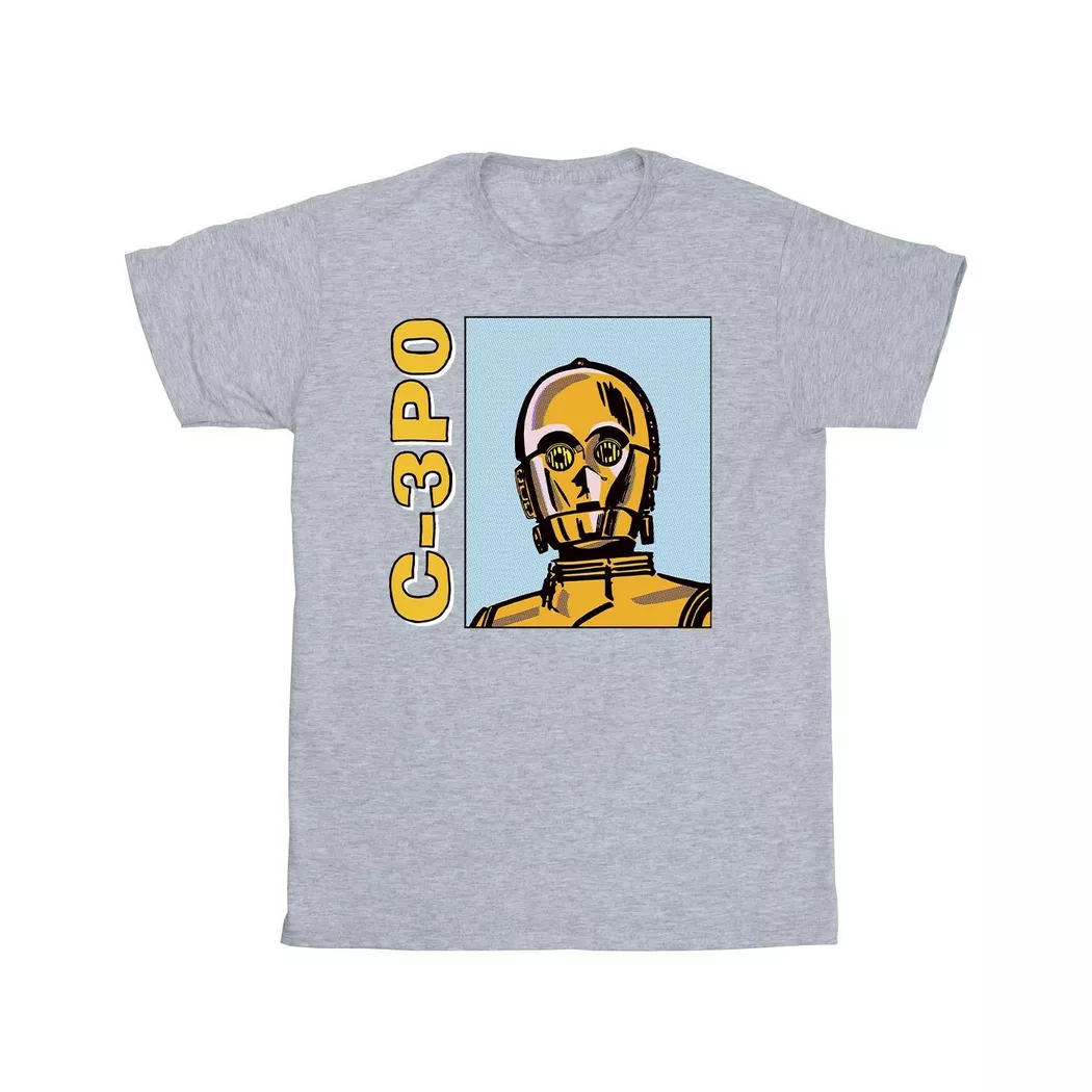 STAR WARS - TShirt, 116, Grau