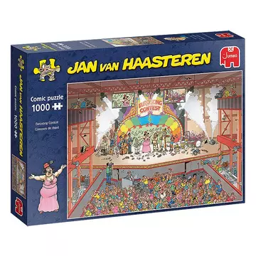 Jumbo 20025 Jan Van Haasteren-Eurosong-Wettbewerb-1000 Teile Zubehör, Mehrfarben