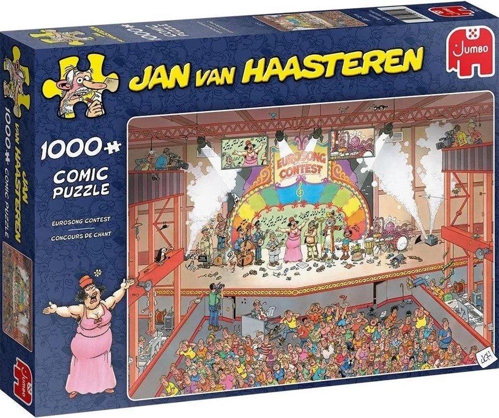 JUMBO  Jumbo 20025 Jan Van Haasteren-Eurosong-Wettbewerb-1000 Teile Zubehör, Mehrfarben 