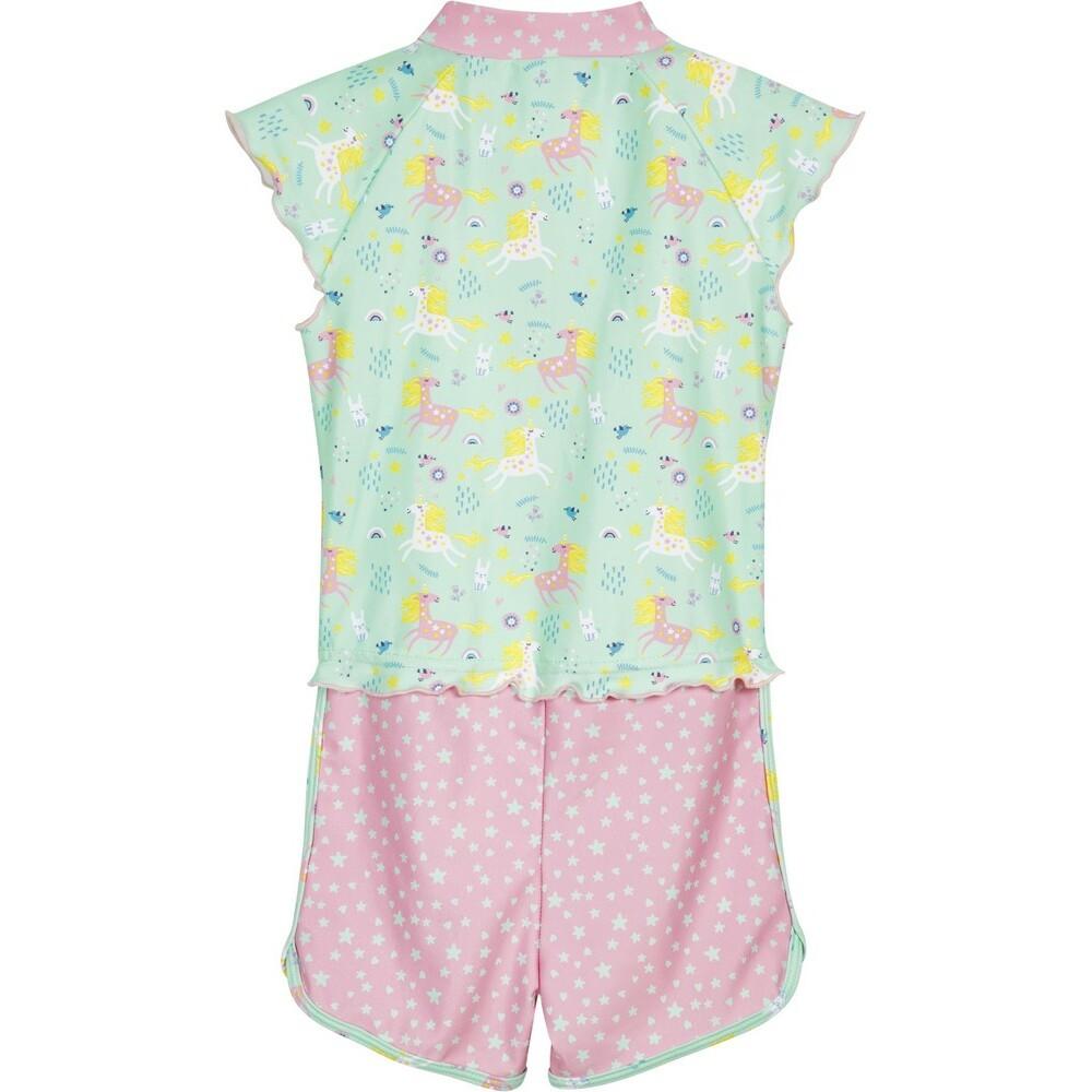 Playshoes  maillot de bain 1 pièce avec protection uv bébé fille unicorn 