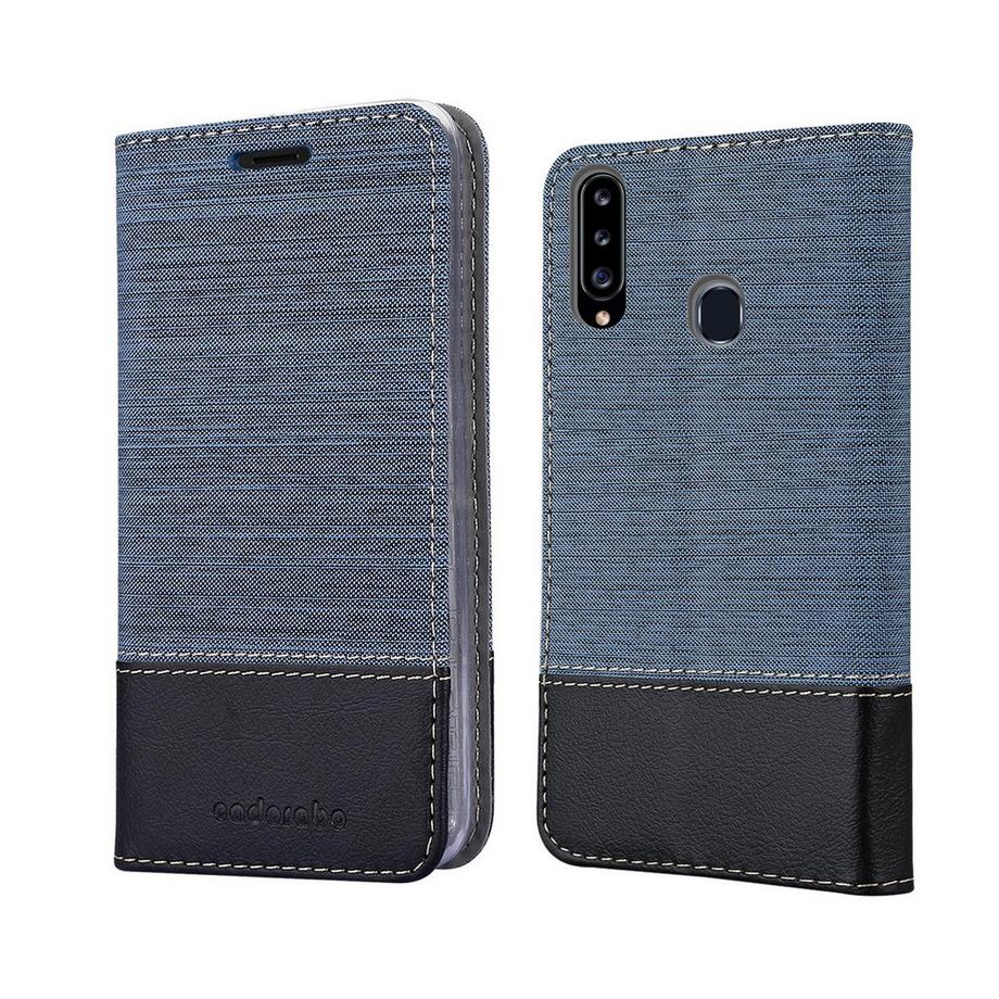 Cadorabo  Hülle für Samsung Galaxy A20s Magnetverschluss, Kartenfach 