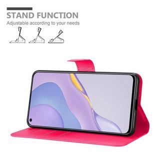 Cadorabo  Housse compatible avec Huawei NOVA 7 5G - Coque de protection avec fermeture magnétique, fonction de support et compartiment pour carte 