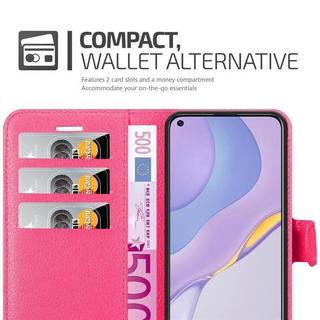 Cadorabo  Housse compatible avec Huawei NOVA 7 5G - Coque de protection avec fermeture magnétique, fonction de support et compartiment pour carte 