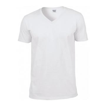 t-shirt mit v-ausschnitt softstyle