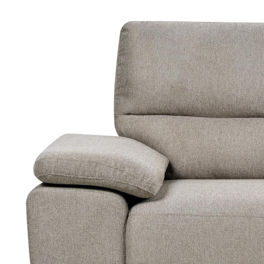 Beliani Canapé 3 places en Tissu  VOGAR  