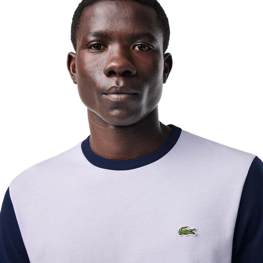 LACOSTE Color Block Besticktes Logo T-Shirt  
