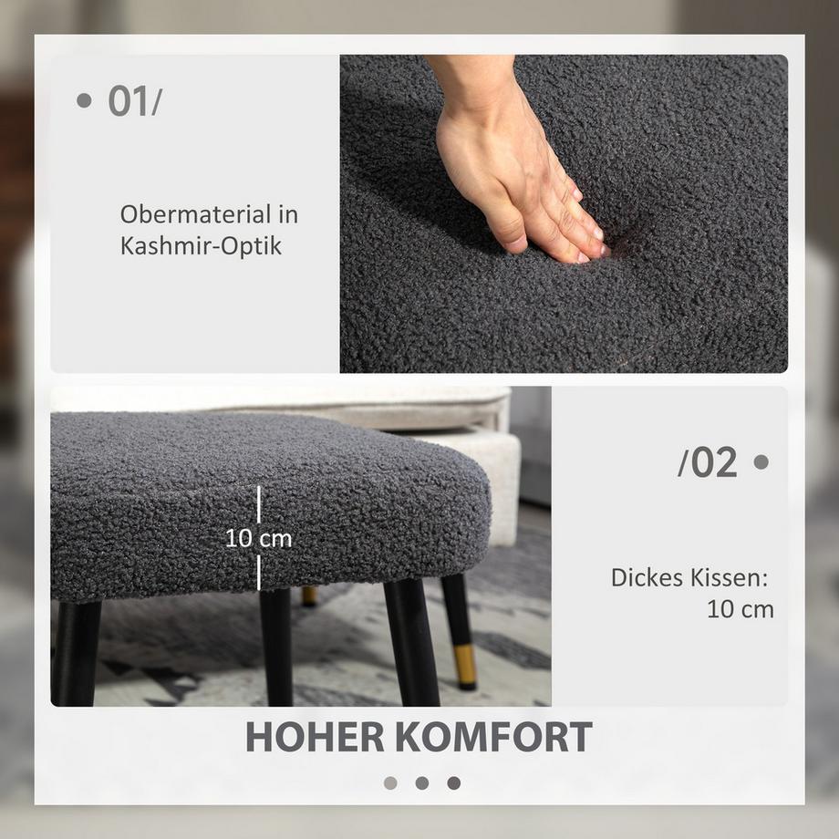 HOMCOM Tabouret  