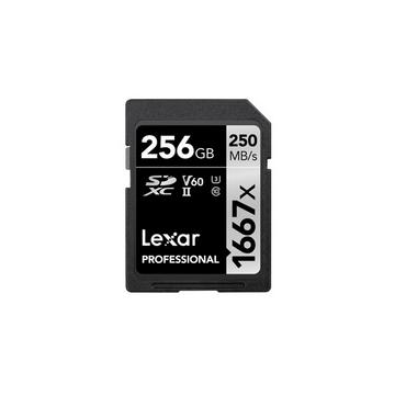 Lexar SDXC, 256 GB UHS-II Classe 10