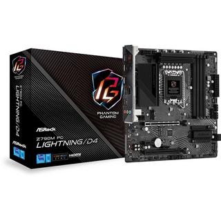 ASRock  Z790M PG Lightning/D4 Intel Z790 LGA 1700 micro ATX 