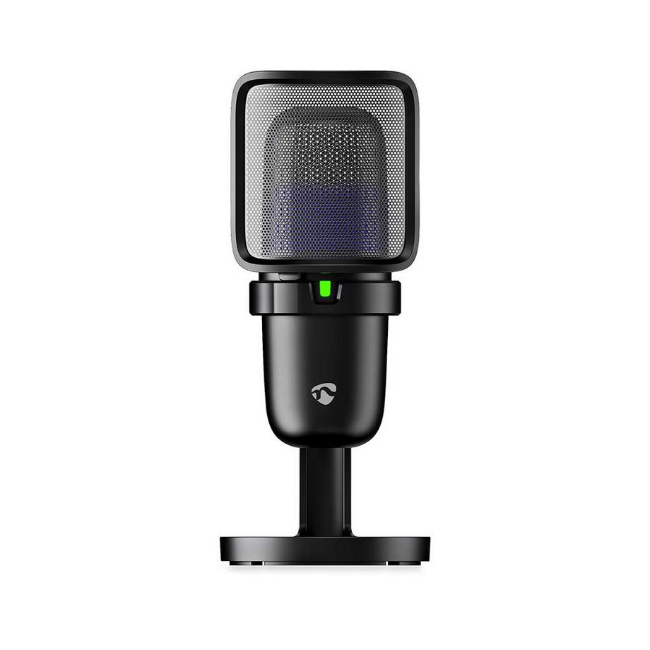 Nedis  Microphone de jeu | Utilisé pour: ordinateur / bureau | USB Type-A | Bouton ON / OFF | Filtre POP 