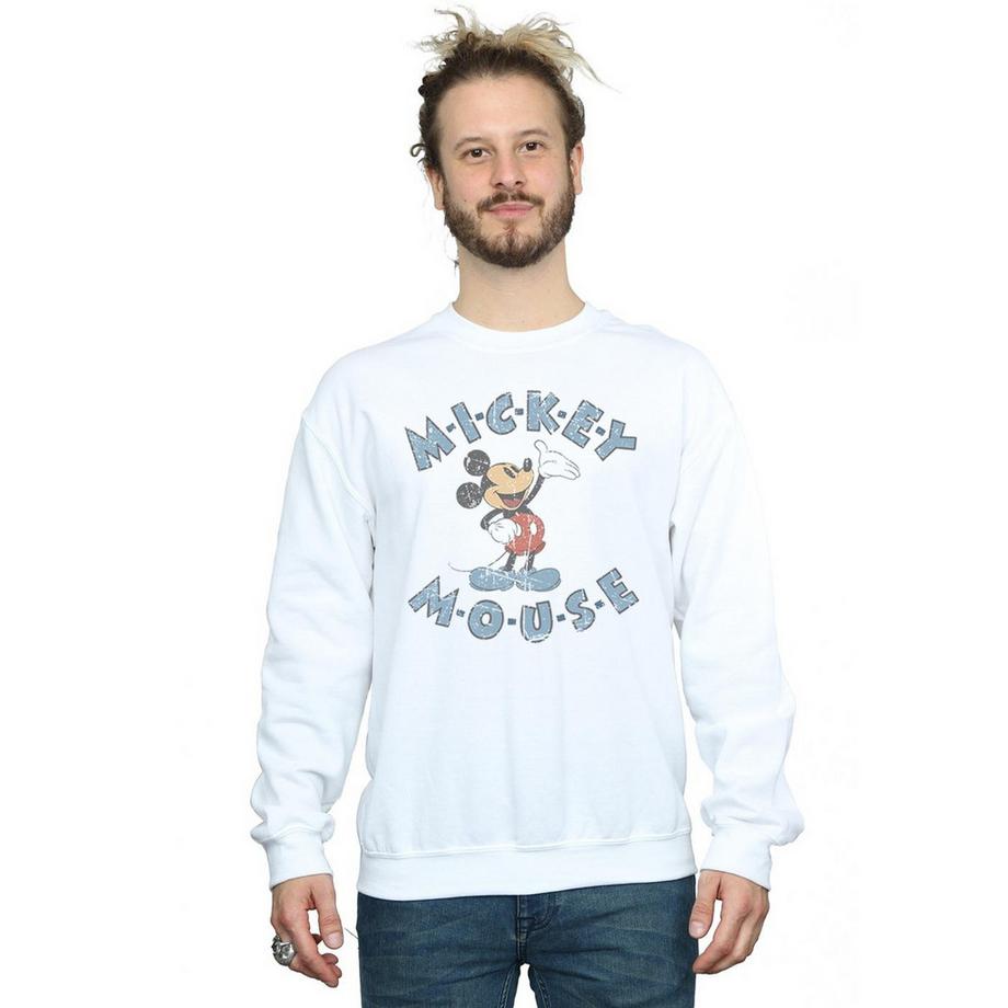 Disney Mickey Mouse Sweatshirt Imprimé Graphique  