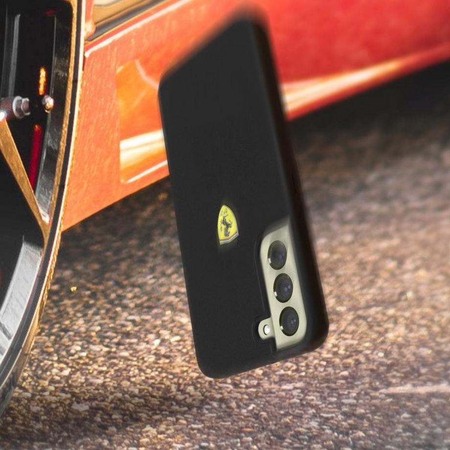 Ferrari  Coque Silicone Ferrari Samsung S22 