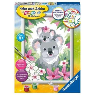 Ravensburger  Ravensburger Malen nach Zahlen 28984 - Süße Koalas – Kinder ab 9 Jahren 