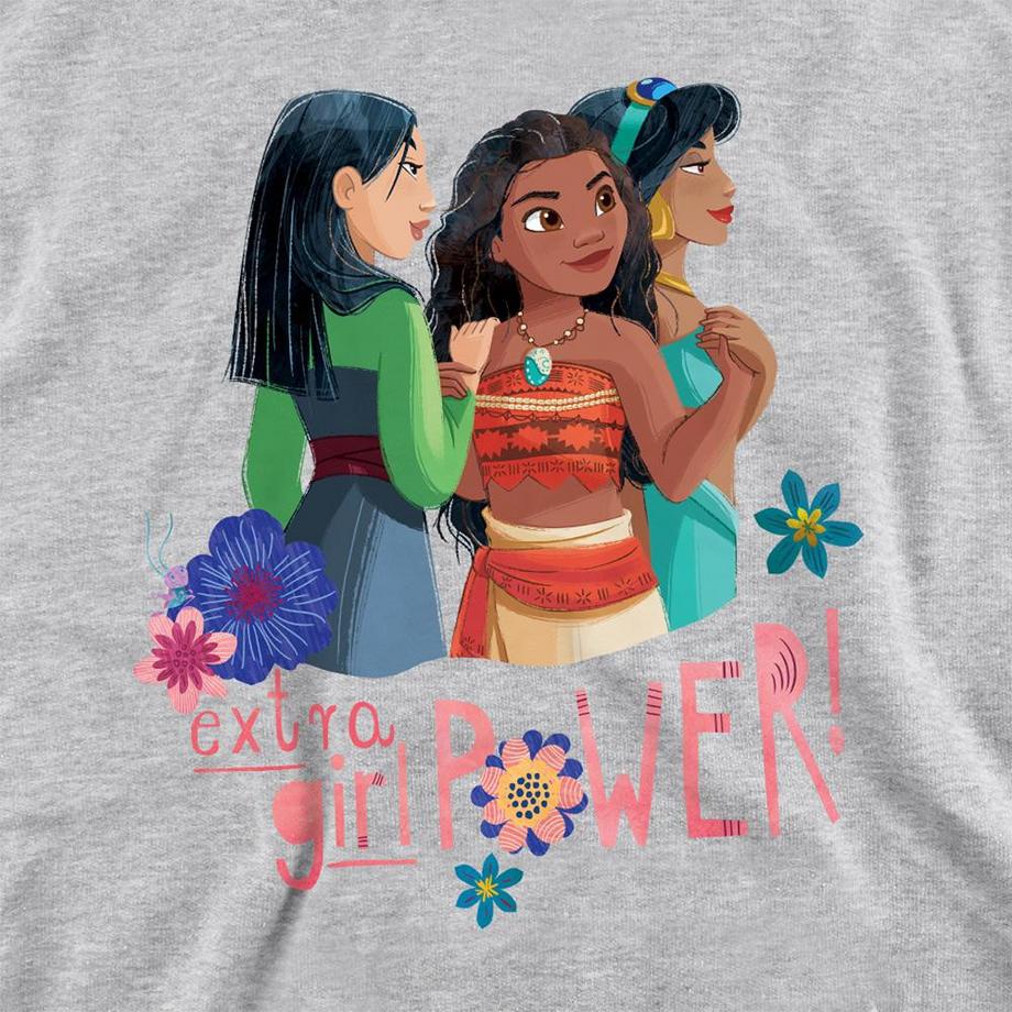 Disney PRINCESS  Extra Girl Power! Kapuzenpullover, Meliert 