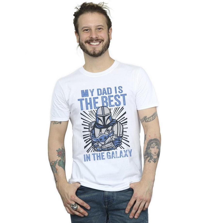 STAR WARS Mandalorian Best Dad T-Shirt  