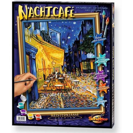 Schipper  Malen nach Zahlen: Nachtcafe von V. Van Gogh 