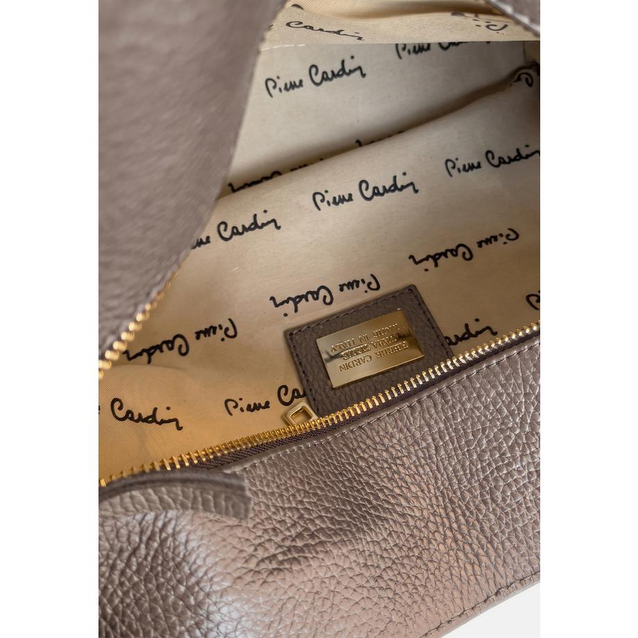 pierre cardin Schultertasche mit vorderer Reißverschlusstasche  