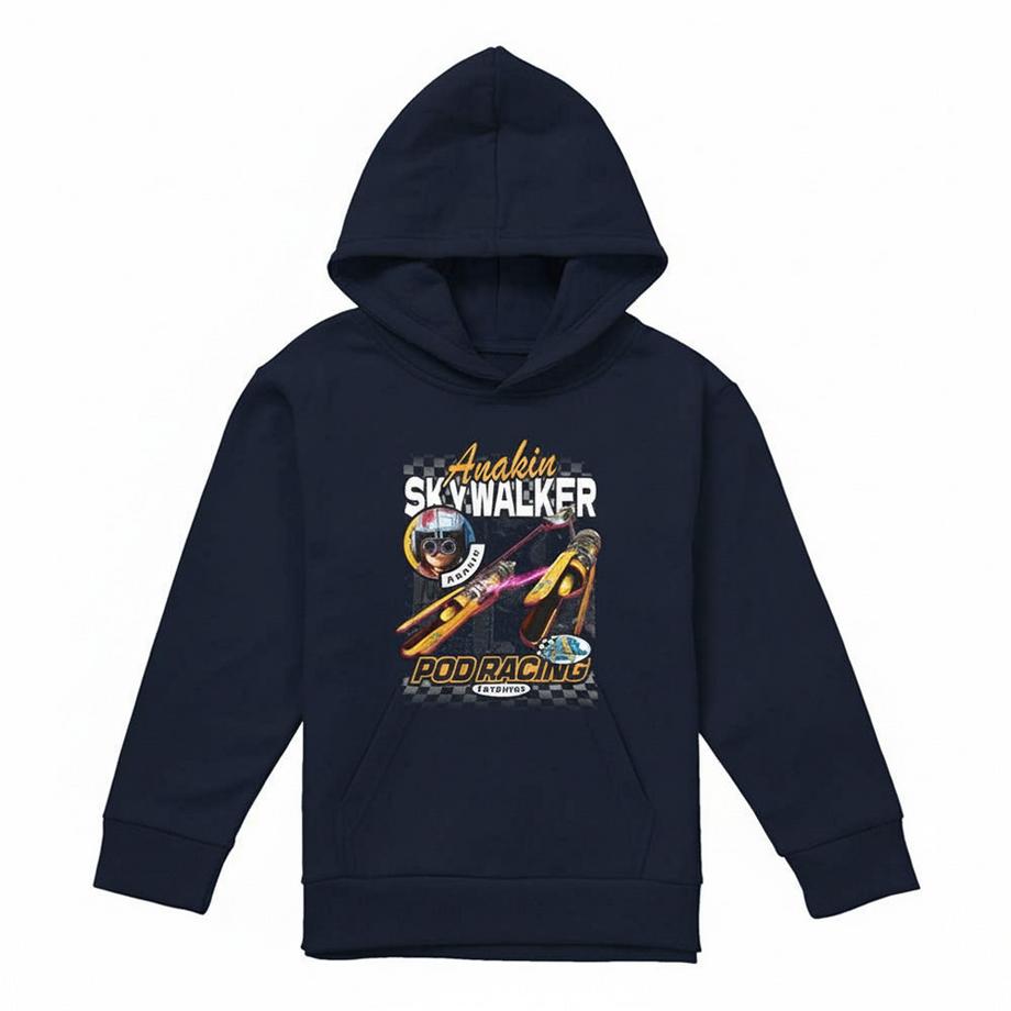 Tatooine Pod Racing Felpa Con Cappuccio Anakin Skywalker