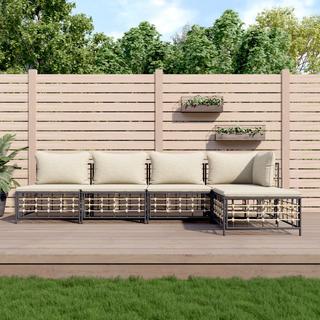 VidaXL Garten lounge set poly-rattan  