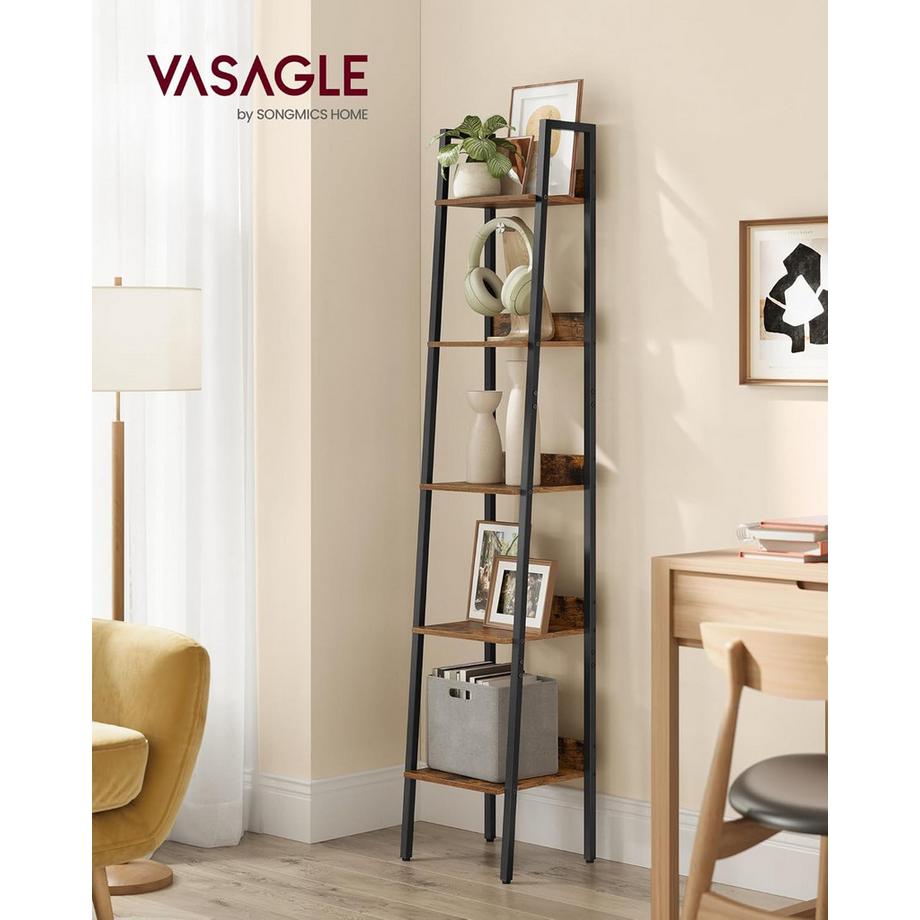 Songmics Bücherregal Leiterregal Industriestil  