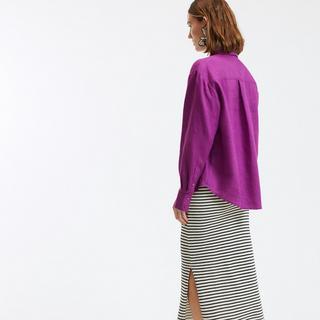 La Redoute Collections Lockeres Leinenhemd  