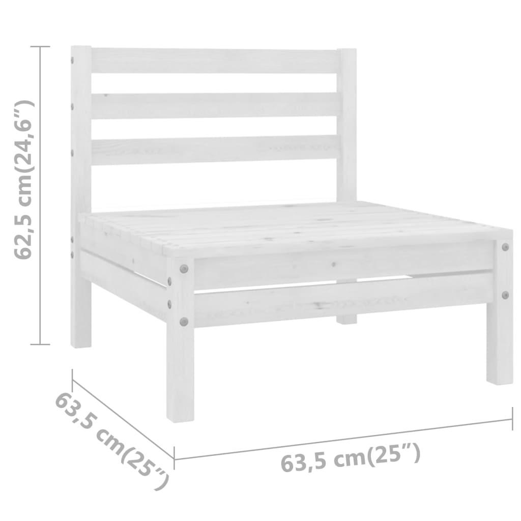 VidaXL Mittelsofa kiefernholz  