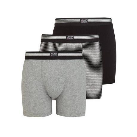JOCKEY Cotton Stretch Boxer Confezione da 3  