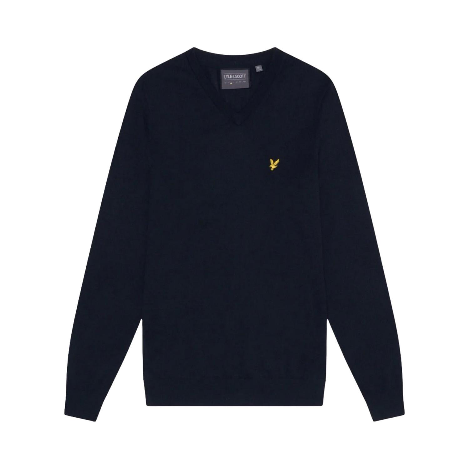 LYLE & SCOTT  Pullover VAusschnitt  Emblem 