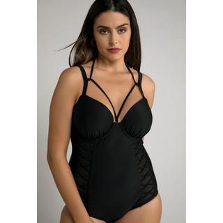 Ulla Popken Maillot de bain Bonnets souples à armatures à nouer sur la nuque  