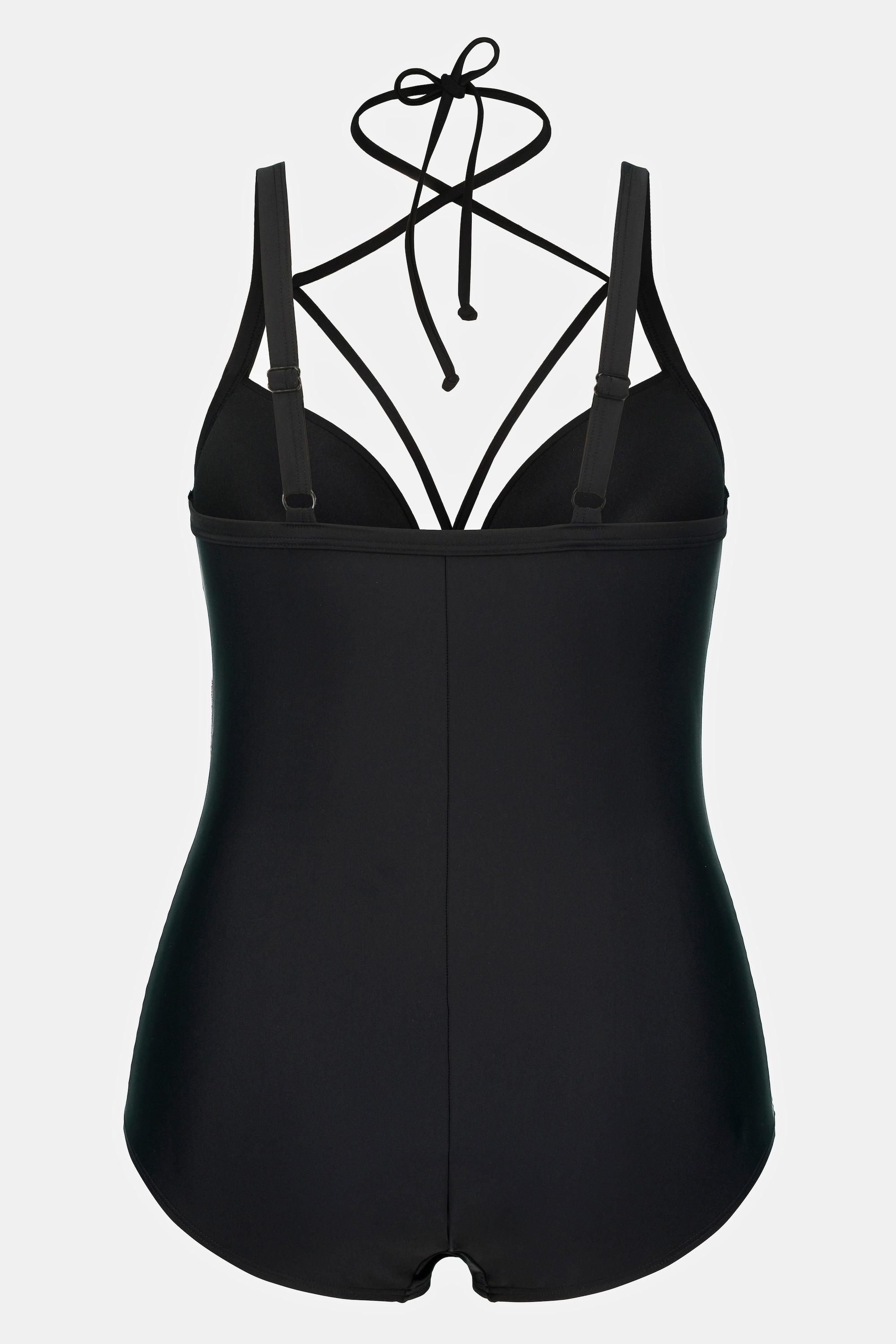 Ulla Popken Maillot de bain Bonnets souples à armatures à nouer sur la nuque  