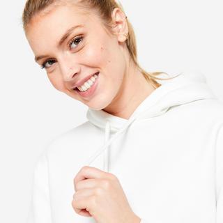 DOMYOS  Felpa donna con cappuccio sintetico 