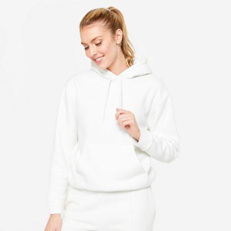 DOMYOS  Felpa donna con cappuccio sintetico 