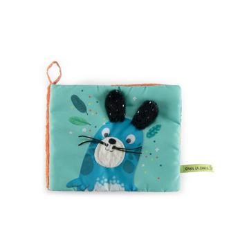 Album photo en textile pour bébés, Dans la Jungle, Moulin Roty