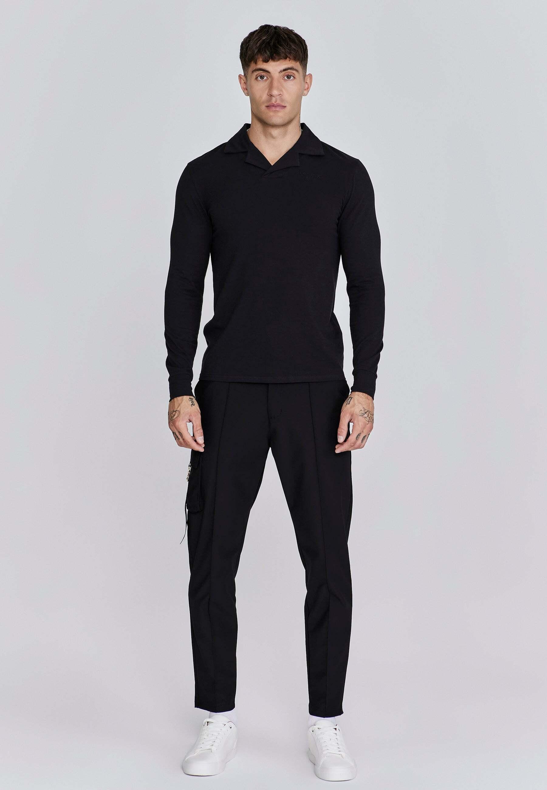 Sik Silk Pantalone cargo Flight Cargo Pant Slim Fit  