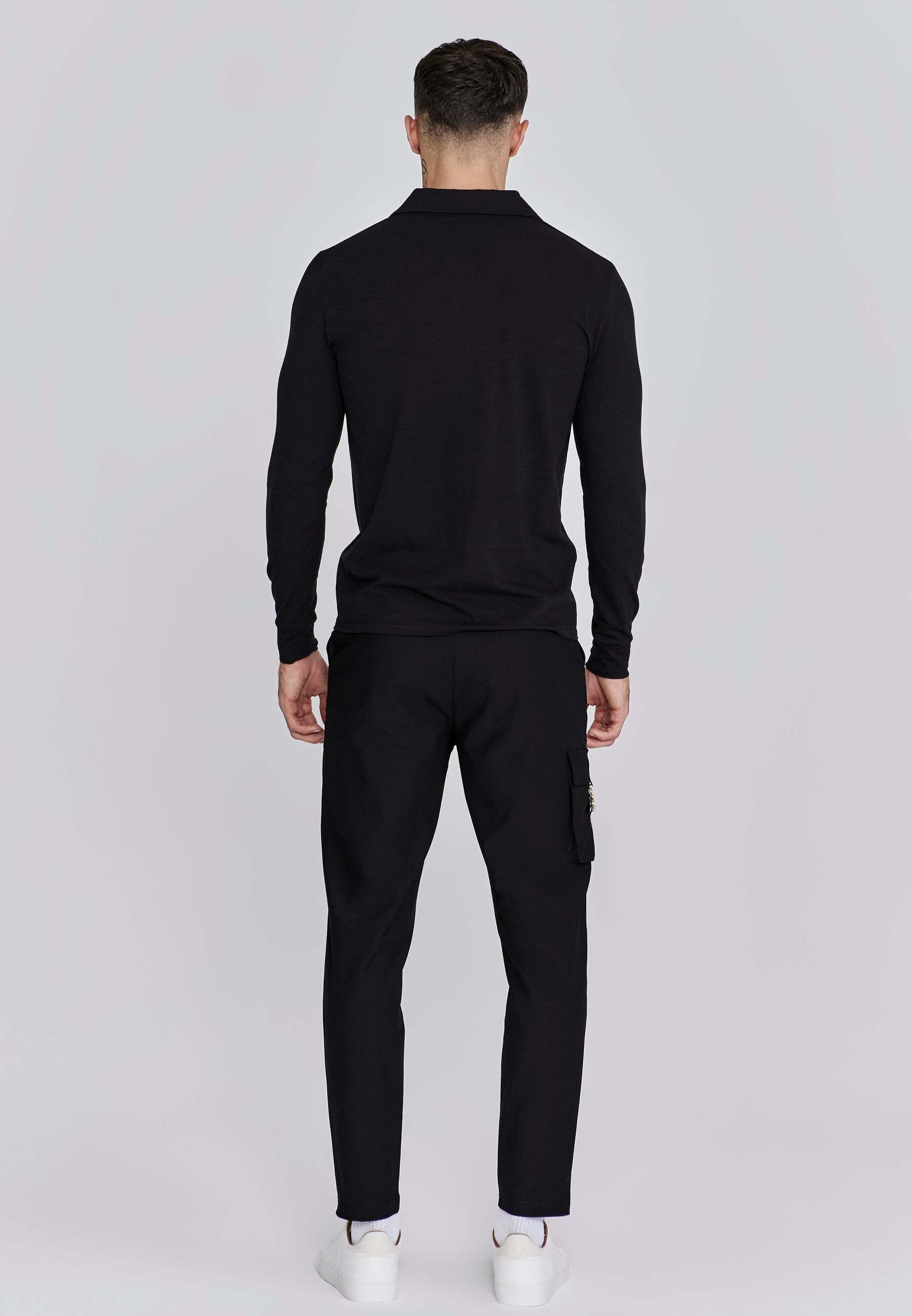 Sik Silk Pantalone cargo Flight Cargo Pant Slim Fit  